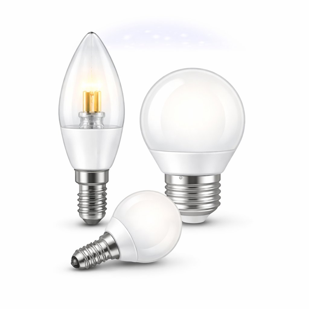 Lamp - LED - Candle &amp Fancy Round (7)